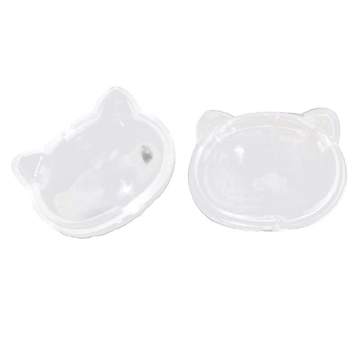 Clear Acrylic Pet Hair Keepsakes Box Cats Furs Holder Case for Memorial DIY Craft Pet Loss Remembrances and Home Decors
