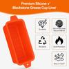 1PC Silicone Grease Cup Liner BBQ Grease Tray, Durable Drip Tray Blackstone Baking Tray Accessories