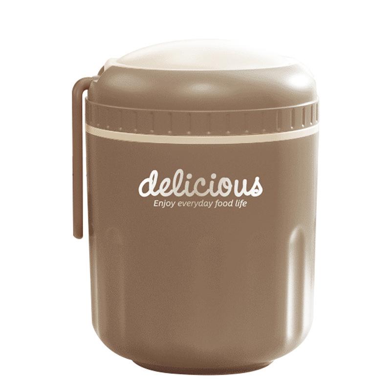 304 Stainless Steel Insulated Breakfast and Soup Cup with Lid
