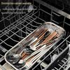 Stainless Steel Chopstick & Utensil Holder with Draining Rack and Sterilizer