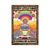 Vintage Metal Sign Rainbow for Home & Inspiration