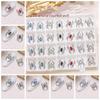 5pcs/set Nail Art Decorations Spider Horse Eye Nail Decorations  Lady