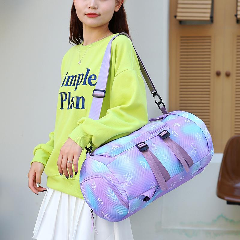 Short-distance Travel Bag Independent Shoe Warehouse Wet and Dry Separation Yoga Bag Waterproof Sports Multifunctional Gym Bag
