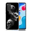 Dark Demon Black Skeleton Case Phone Cover for Xiaomi Redmi Note 14 13 12S 12 11S 11 11T 11E 10S 10 Pro Plus 5G Trend Fundas Not
