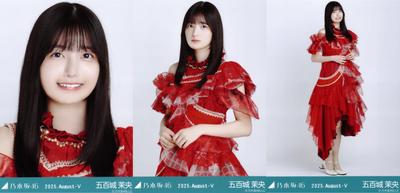 Nogizaka46 Raw Photo August 2025 13th Blu-ray Live Costume 2 3-piece Set Mao Ioki