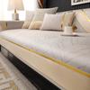 New Gold Edge Sofa Cushion Cover Fabric Seat Cushion Household Modern Simple Non Slip Sofa Towel Universal Four Seasons