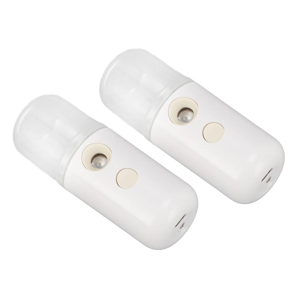 2PCS Portable Humidifier Dry Laundry Fragrance Diffuser Rechargeable Mini Humidifying Machine for Ho