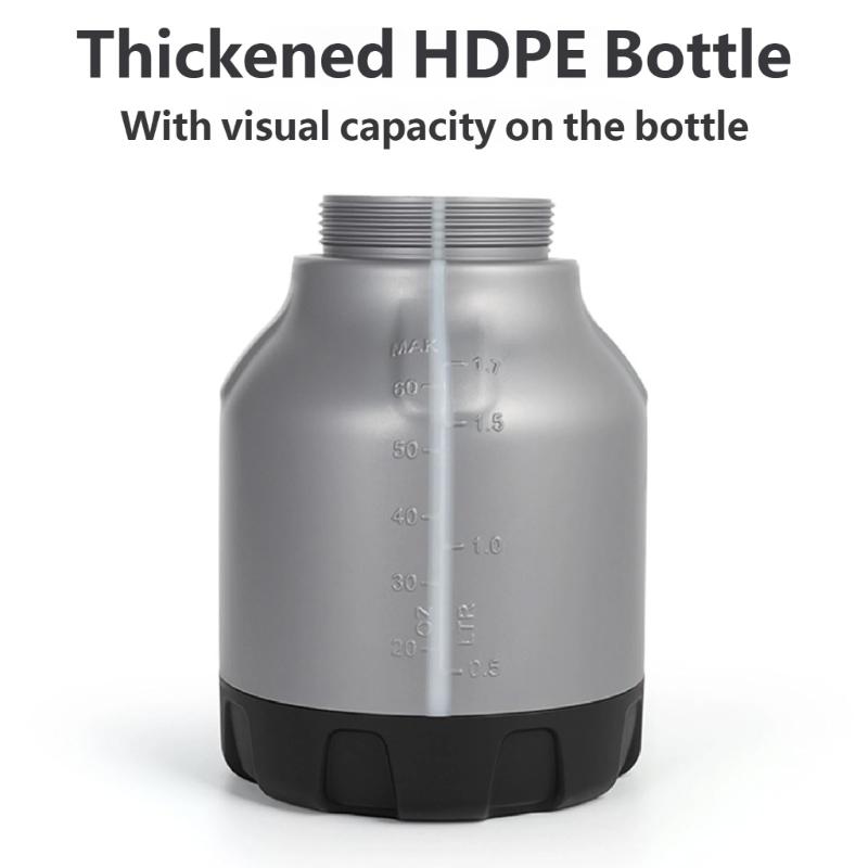 Electric Liquid Applicator For Car Washing And Home Cleaning With 2600mAh Battery And 1.7L Capacity