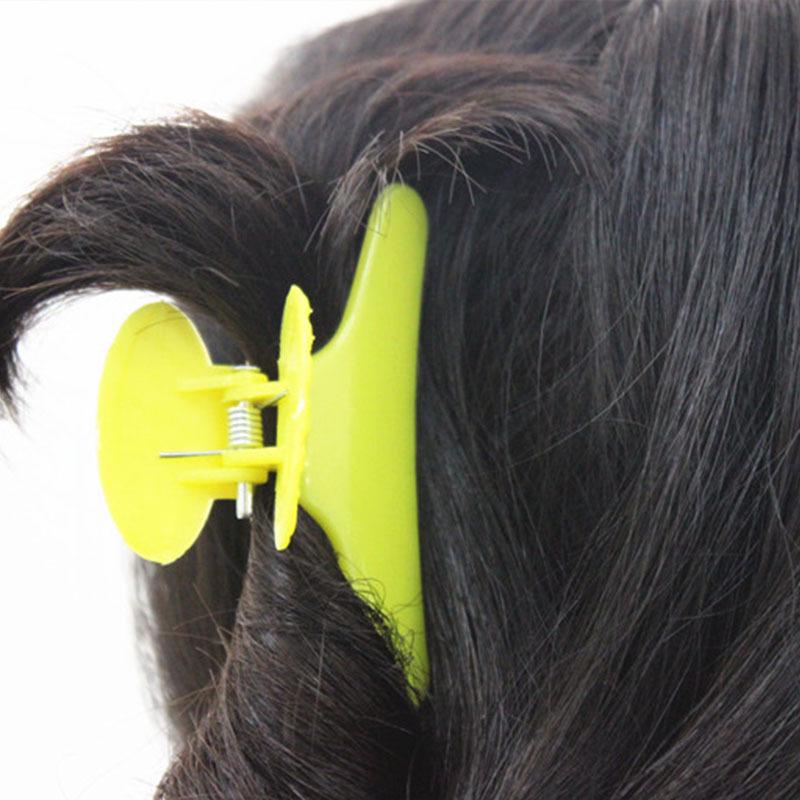 Butterfly Hairdressing Section Clips for Long Hair - Plastic Hairstyling and Curling Clips