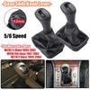 5/6 Speed Manual Gear Shift Knob Gaitor Boot Cover Case For Mercedes Benz W202 C Class S202 W208 C208 CLK W210 E Class