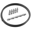5m Brake Line Brake Pipe Steel 4.75 Mm & 10 Screw Connections & 5 Connectors  Brake Line