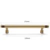 High-end Brass Cabinet Door Handles Bedside Table Cabinet Wardrobe Wine Cabinet Pull Drawer Knob and Furniture Hardware