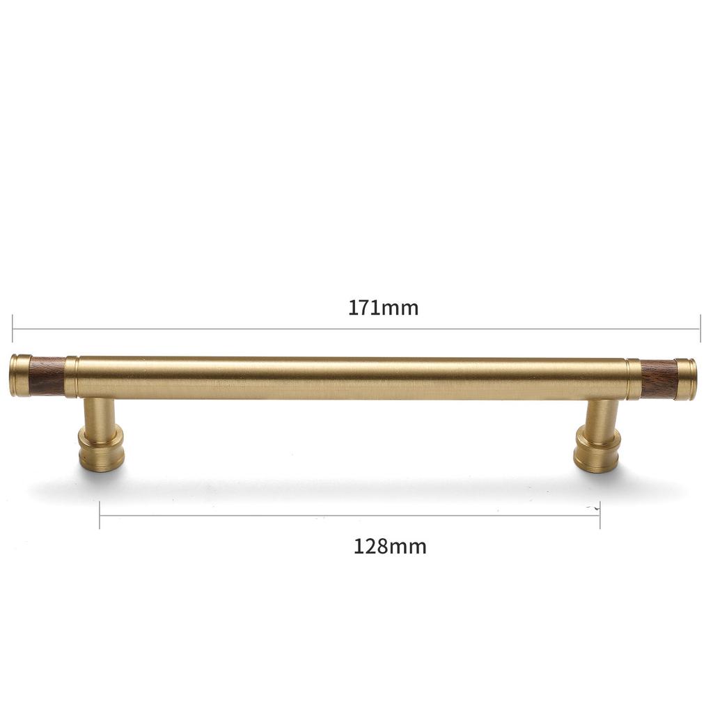 High-end Brass Cabinet Door Handles Bedside Table Cabinet Wardrobe Wine Cabinet Pull Drawer Knob and Furniture Hardware