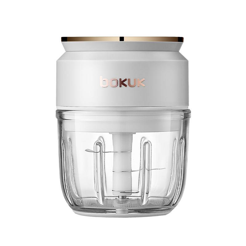 Mi Glass Electric Garlic Crusher Portable Fresh Meat Chopper USB Charging Ginger Chili Vegetable Masher Machine Kitchen Tool