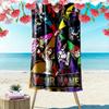 Name Custom Persona 5 Print Beach Towel, Large Soft Quick Dry Towel for Beach Camping Swimming
