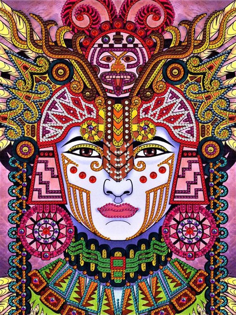 Round Diy Diamond Painting Cross Stitch Kits 5D Diamond Mosaic Embroidery Landscape Animals 3d Painting Gift Art Home Decoration