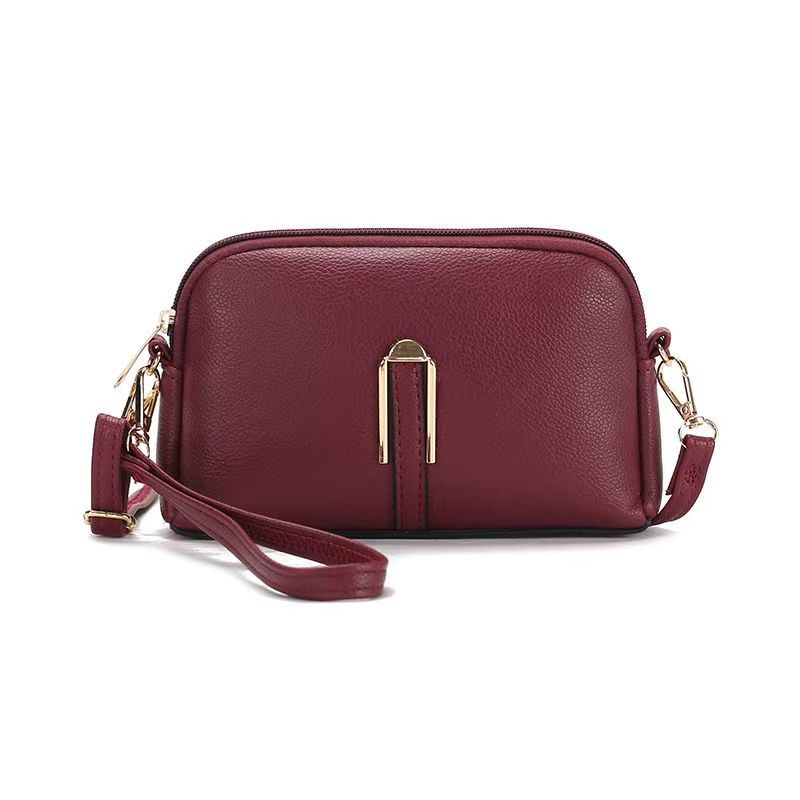 PU Leather Women's Bag Handbag Luxury Cow Leather Women Shoulder Crossbody Bag Fashion Female Messenger Small Phone Bag