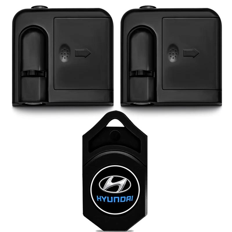 Hyundai Led Car Door Welcome Light Logo Projector Laser For Accent Santafe Sonata IX35 I20 I30 Azera Car Decorate Accessories