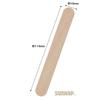 Sunnap Disposable Wooden Spatulas, Medium Size, Pack of 100, for Applying Gel, Cream, and Hair Removal Wax, SLW100M