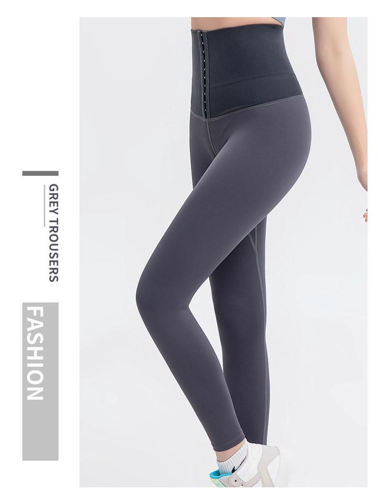 Women's Cross-Border Body Shaping High Waist Butt Lifting Quick-Dry Yoga Pants