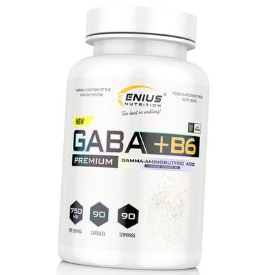 Acide gamma-aminobutyrique avec Vitamine B6, GABA + B6, 90 gélules (72562001)