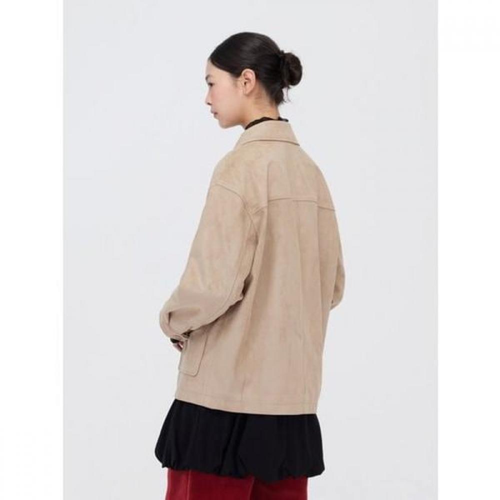 Cc Collect Casual Suede Jacket C254psf755