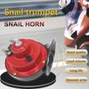 2Pcs 12V/24V Electric Snail Train Horn Waterproof Motorcycles Speaker Loud Car Horn  Universal