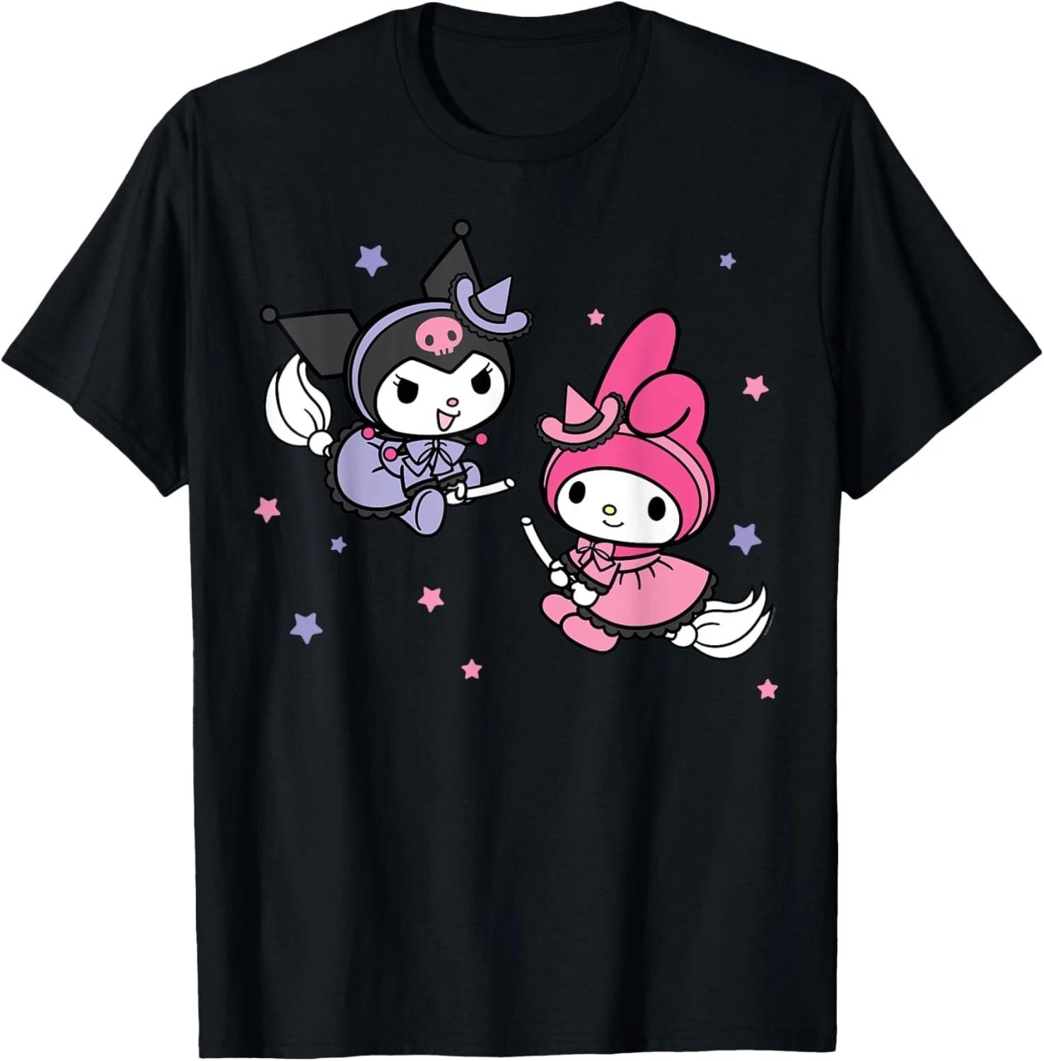 My Melody Kuromi Little Witches Halloween T- Shirt L