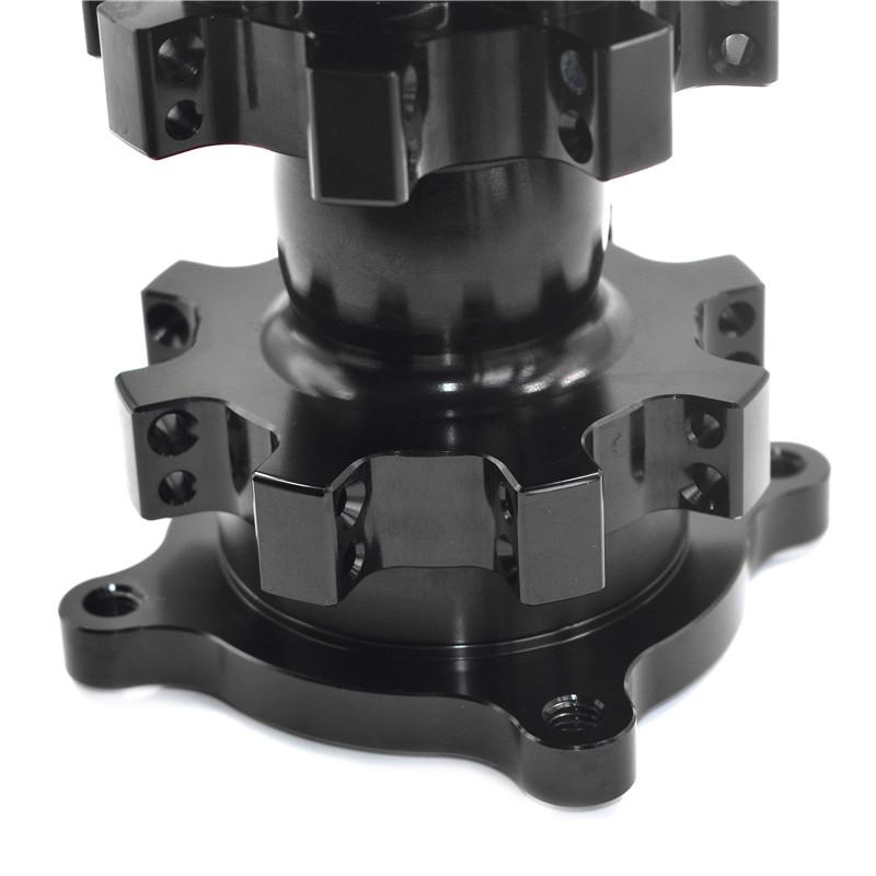 Rear CNC Aluminum Rim Hub 15MM Wheel Axle Hole Rear Rims Hubs For 10 12 14 17 Inch Dirt Pit Bike Motocross Wheel Tyre