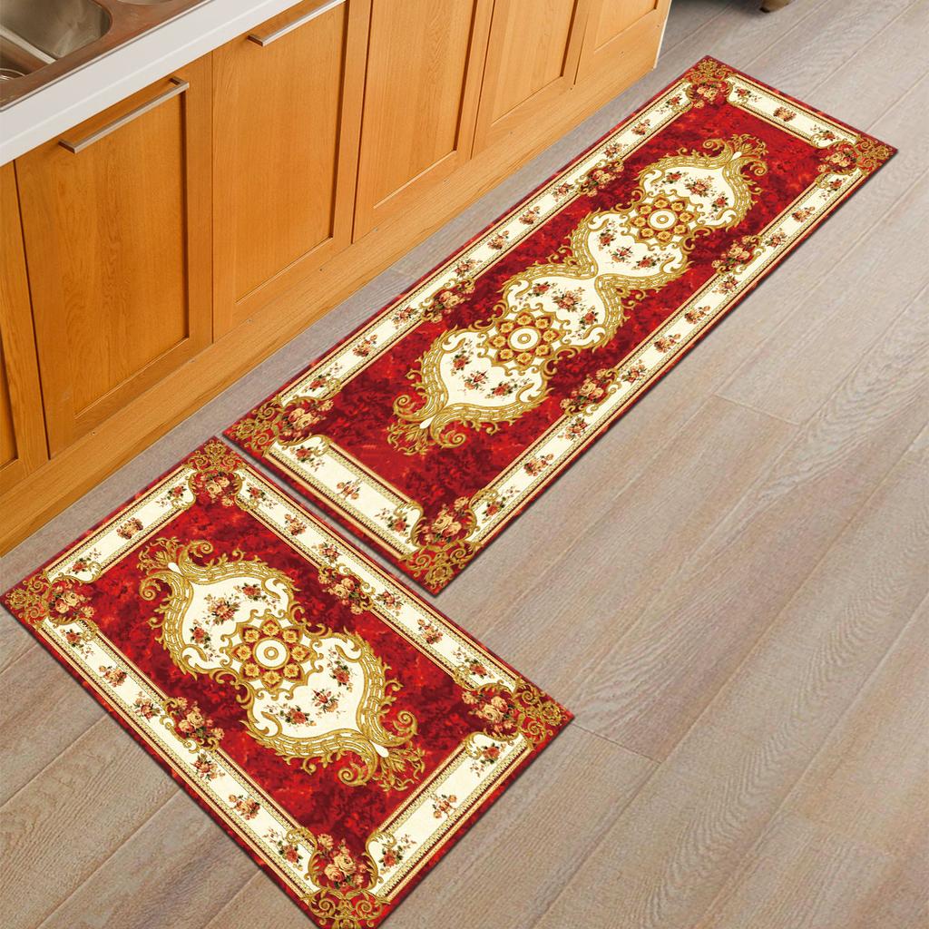 Kitchen Carpet Floor Mat Bathroom Door Mat Bedroom Bedside Carpet Personalized Carpet
