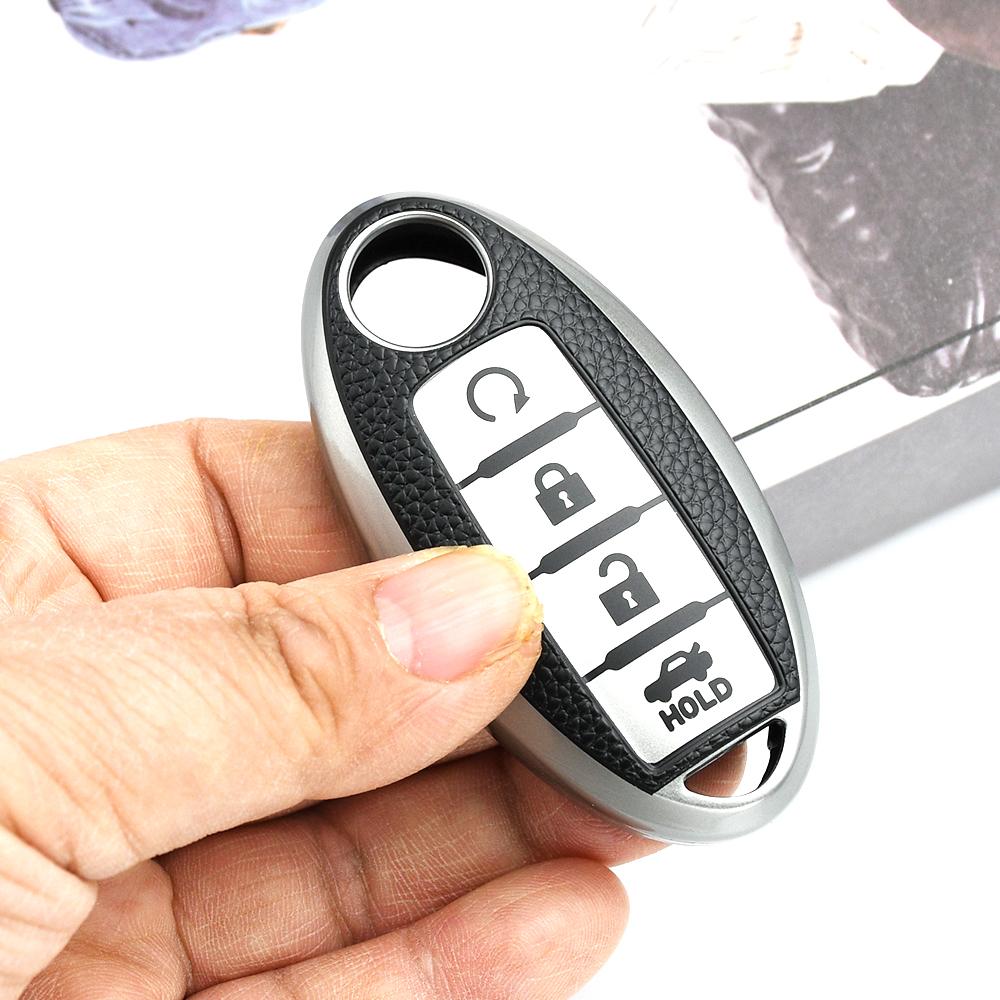 Auto Shell Accessories Car Key Case Cover Keyless For Nissan Kicks Tiida Pathfinder Qashqai X-Trail T32 Infiniti Juke J10 J11