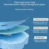 Disposable Toilet Brush Set Portable for Travel, Hotels, and Public Restrooms with Refill Sponge Heads