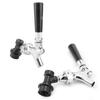 Stainless Steel Beer Keg Tap Faucet with Ball Lock Disconnect Beer Draft Tap Homebrew Beer Tap for Brewing Accessory