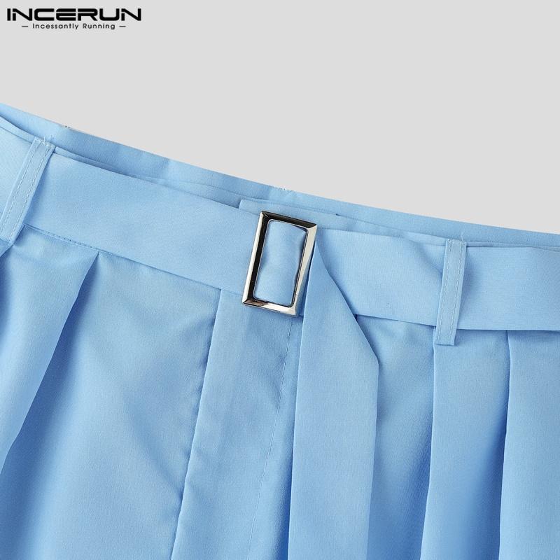 INCERUN Two Pieces Men Sleeveless Waistcoat and Long Suit Pants Trousers Casual Sets