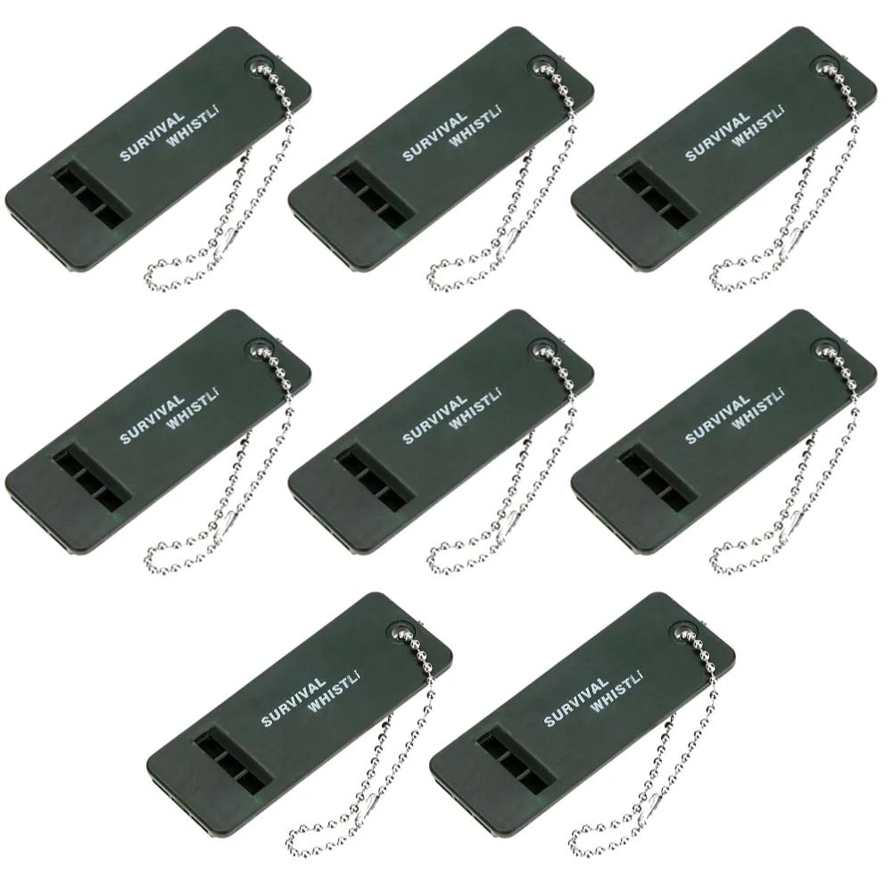 3-Frequency Whistle High Decibel Outdoor Survival Whistle Rescue Signaling First Aid Tool for Hiking Camping Mountaineering