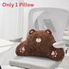 Cartoon Bear Plush Pillow With Doublesided Velvet For Home Living And Cozy Comfort