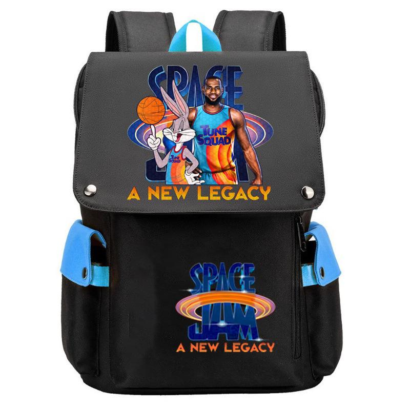Large Capacity Backpack Waterproof Multi-functional Animation Cartoon Men's and Women's Fashion Leisure Bag