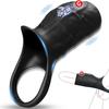 Vibrating Penis Sleeve for Couples Sex Toys for Men Pleasure Ejaculation Delay Cock Ring Vibrator for Penis Cover Adult Goods