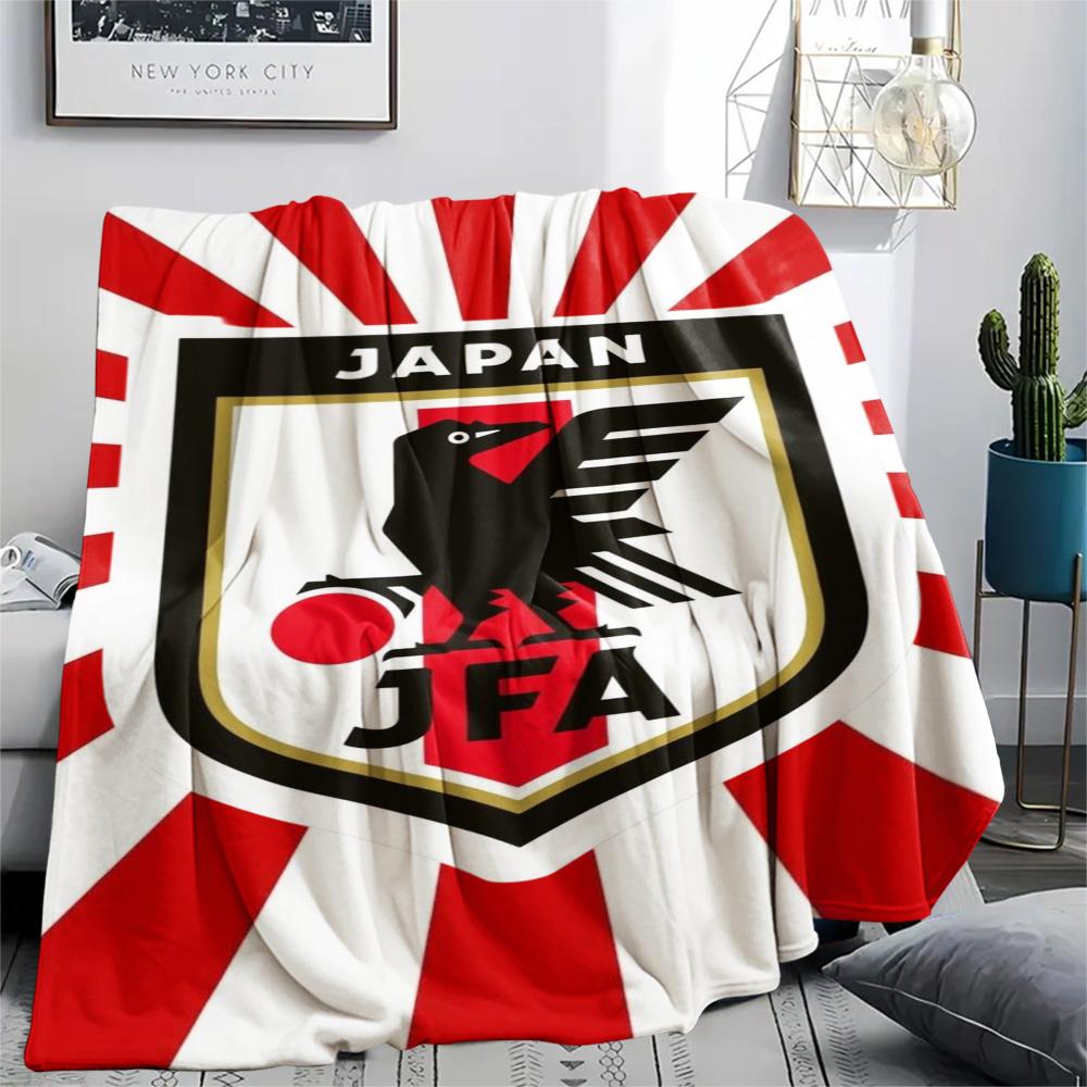 1Pc Japan JAF Print Flannel Blanket High Quality Warm Comfortable Cover for All Seasons Perfect for Gifts Home Decor