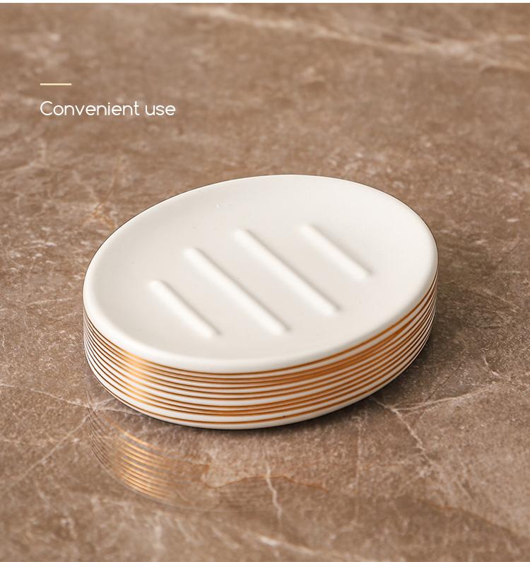 Schwarz Gold Keramik Lotion Flasche Badezimmer Zubehör Keramik Mundspülbecher Luxus Hotel Badezimmer Toilettenartikel Set Druckflasche