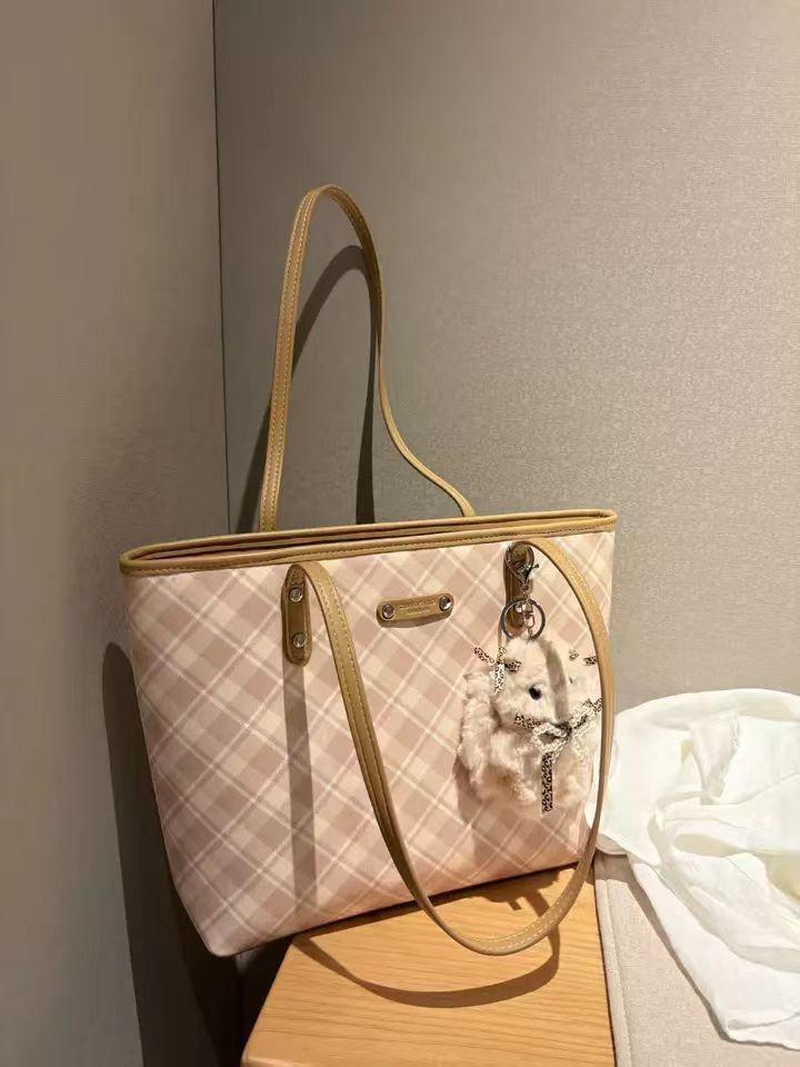 

Nanfeng versatile trend organ past tote bag women s large capacity simple temperament commuter handbag shoulder bag