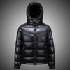 90% Down jacket warm autumn and winter hooded jacket warm jacket fashion men's gray duck down