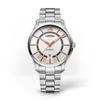 Relógio Masculino Pontos Day Date Automático 41mm Mostrador Prata Sunray Detalhes em Ouro 4N Pulseira de Aço Inoxidável (PT6358-SS002-230-1)