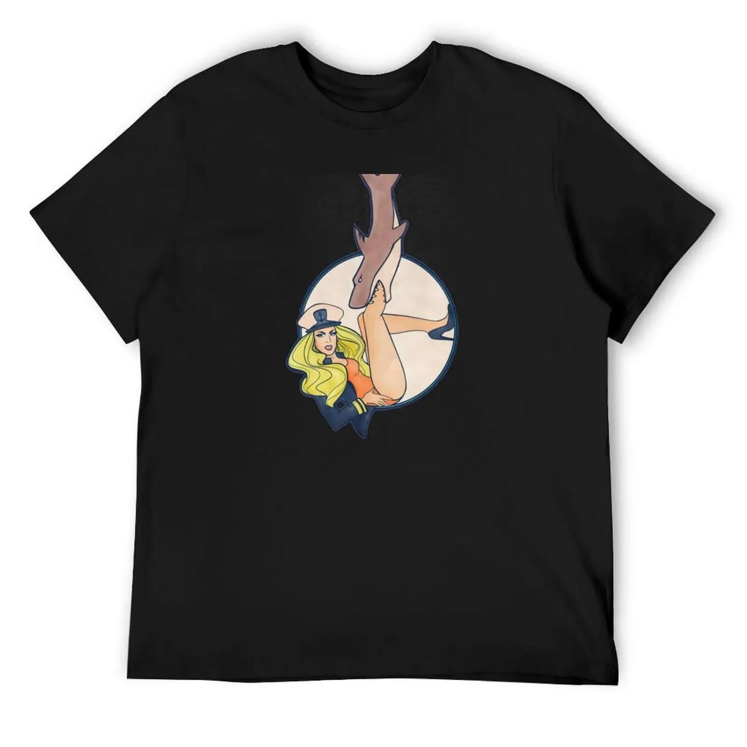 Death Becomes KatyaKatya Zamo Zamolodchikova Drag Race Drag Rupaul Death Becomes Her Shark Runway Katyazamo T-Shirt S чёрный