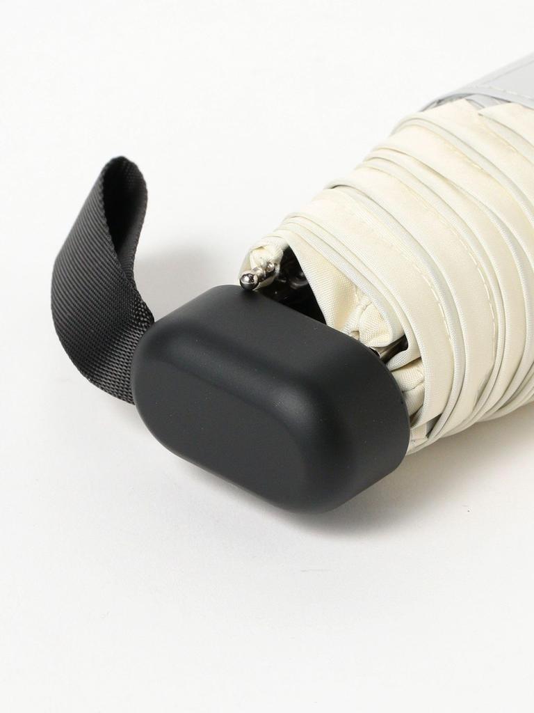 Ray Beams Folding Umbrella with Suitable for Sun and One Size Women's Piping, Rain, Gray,