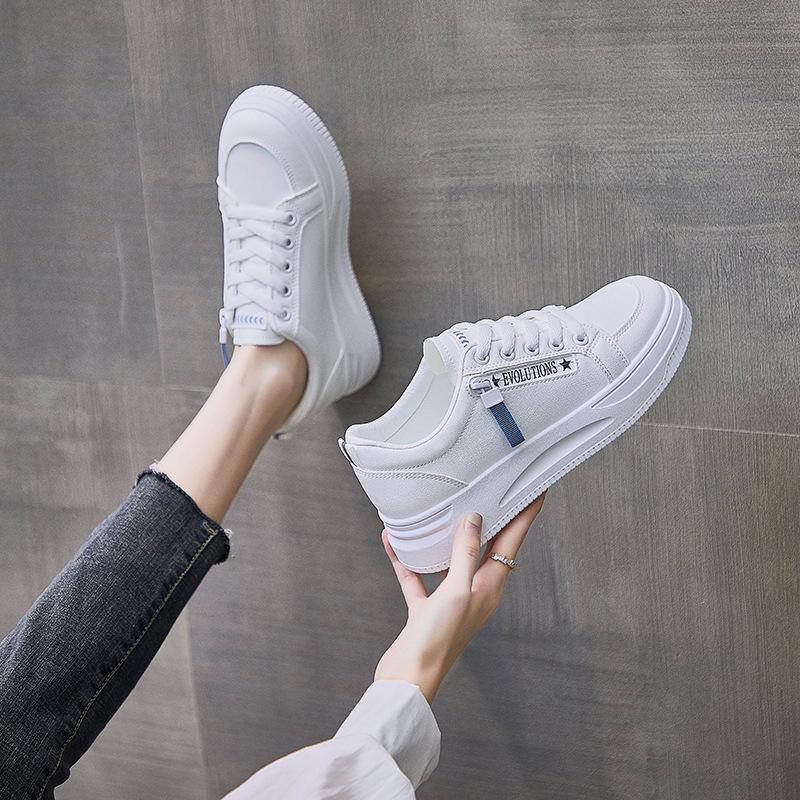 Small White Shoes for Women's Spring New Korean Style Student Running Shoes Women's Breathable Casual Shoes