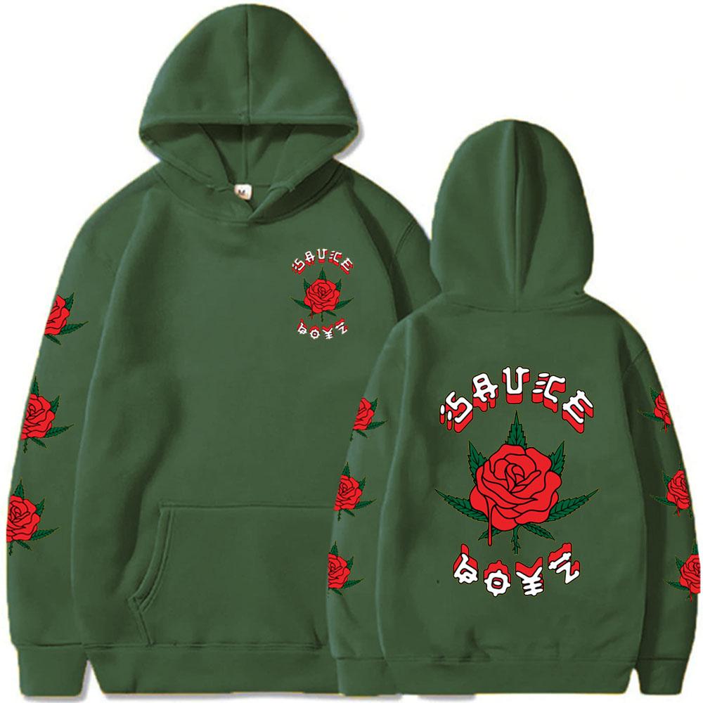 

Eladio Carrion Sweatshirt Sauce Boyz Album Hoodie Eladio Carrion Fan Gift Unisex Pullover Tops Streetwear 3XL