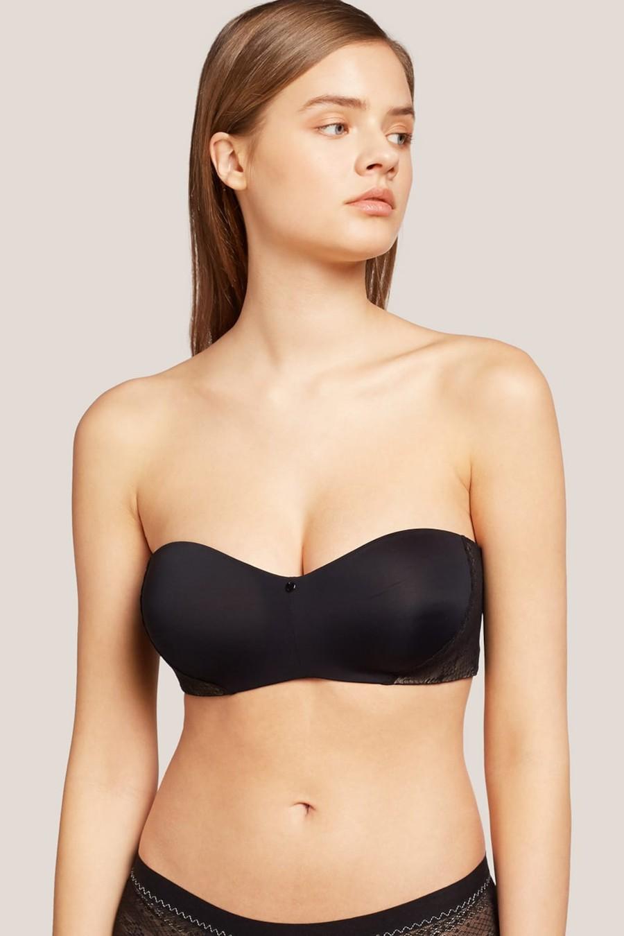 

Бюстгальтер з ущільненої чашкою Gisela (67067) 70C прозорий колір чорний