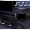 6 In1 Steam- Deck Dock with HDMI2.0 4K@60Hz Gigabit-Ethernet 3 USB 3.0 Port
