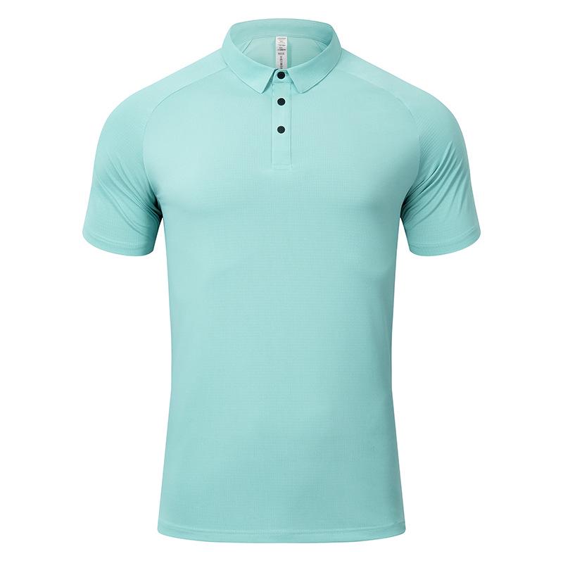 

Быстросохнущая однотонная рубашка поло - Унисекс, с коротким рукавом, дышащая, влагоотводящая, приятная к коже и удобная для занятий спортом XXL EU